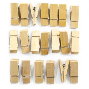 Декоративные прищепки Крафт, 3,5 см, 20 шт.