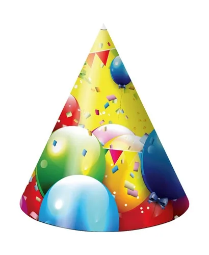 Колпак 16см. (6 шт.) Шарики