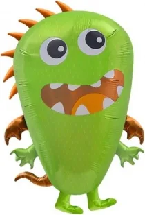 F 28''/71 см Монстрик Бонни, Зеленый, 1 шт. (Китай)