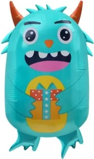 F 27"/69см  Монстрик Лукас, Бирюзовый, 1 шт.  (Китай)