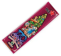 Бенгальские свечи "Спектр"  разноцвет. 170мм / уп. 6 шт.