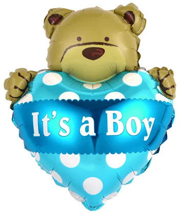 F 16"/41см Медвежонок для мальчика, 1 шт. (Китай)