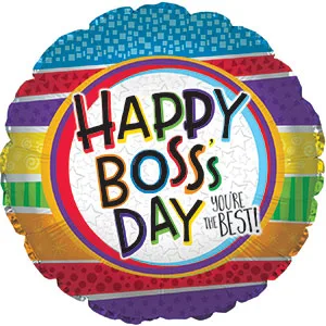 С 9"/24 см Мини-круг, Лучший босс!, 1 шт. / (США)