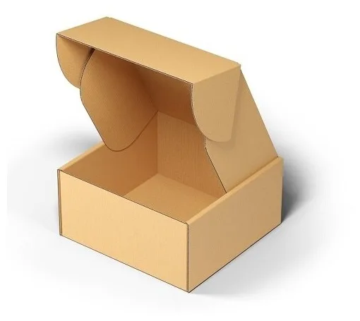 Коробка складная, Крафт, 22*22*10 см, 1 шт.