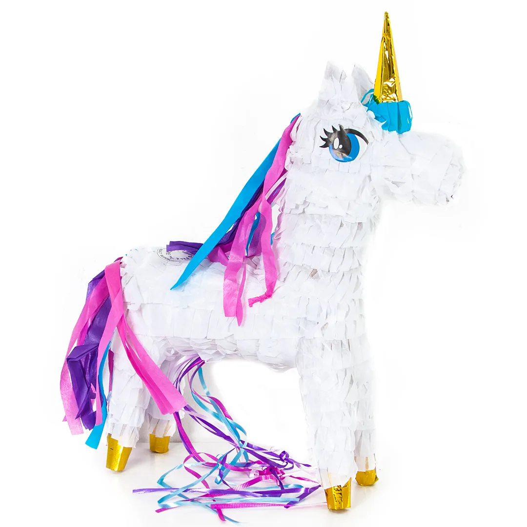 Пиньята, Фигура, Единорог, Разноцветный, 47*30*13 см, 1 шт.