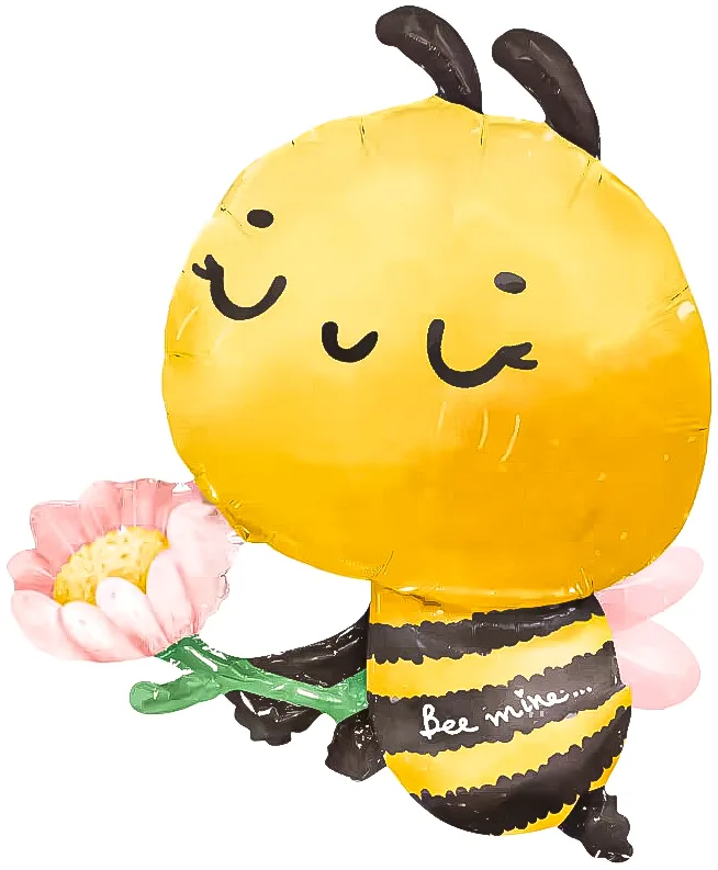 F 32"/81см Пчелка с цветком, 1 шт.(Китай)