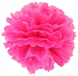 Бумажный помпон Фуше, 40 см