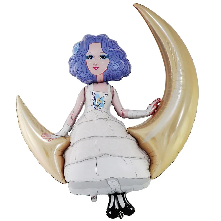 К 44"/134см Мальвина на полумесяце/1 шт./(Китай)