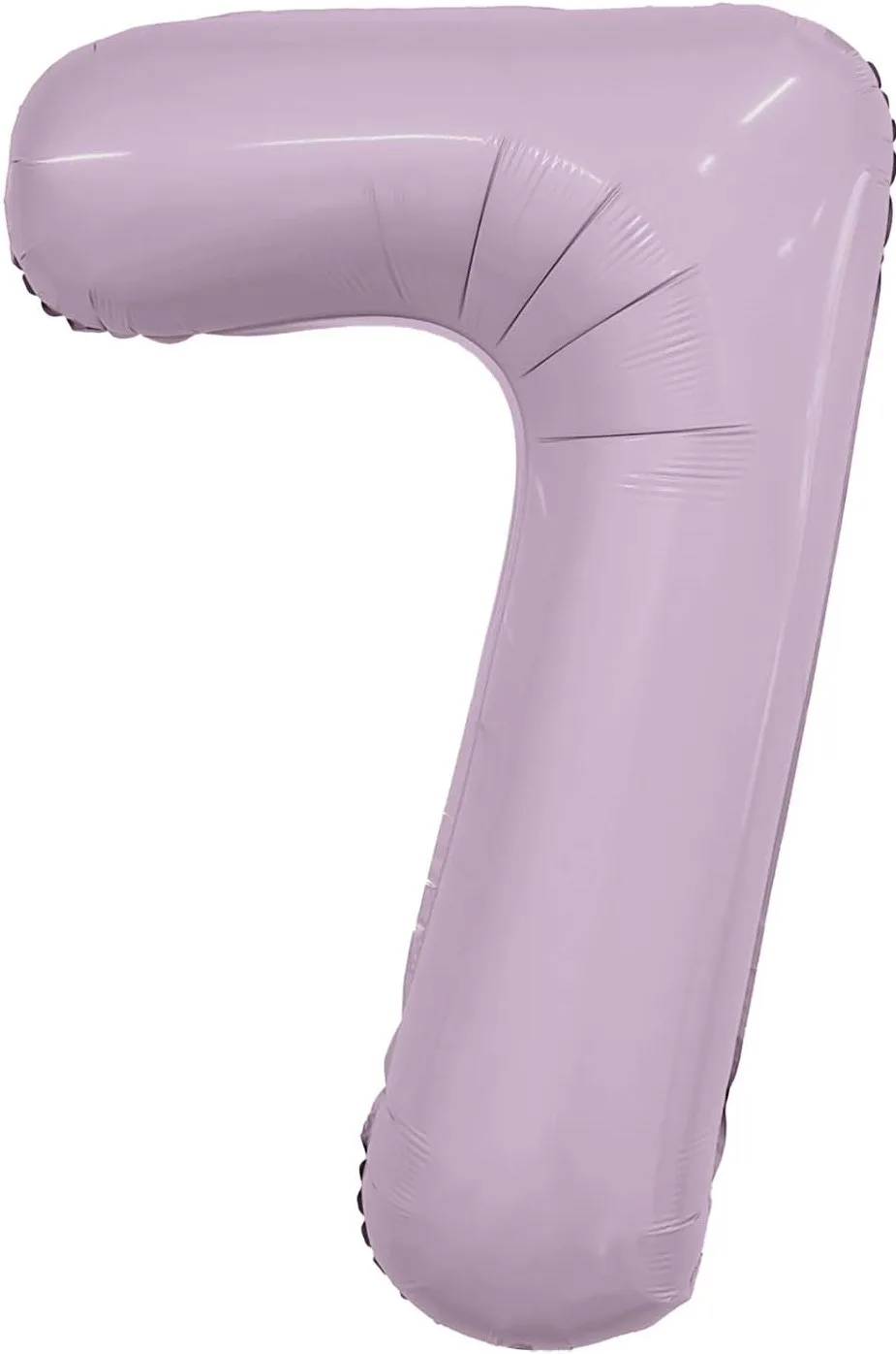 Р 40"/102см Цифра "7" Slim, Орхидея, / 1 шт / (Россия)