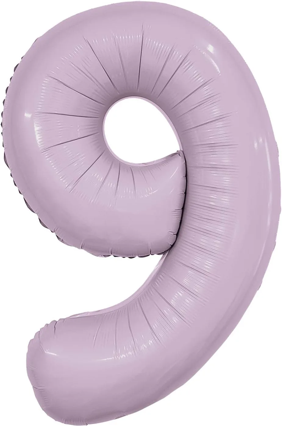 Р 40"/102см Цифра "9" Slim, Орхидея, / 1 шт / (Россия)