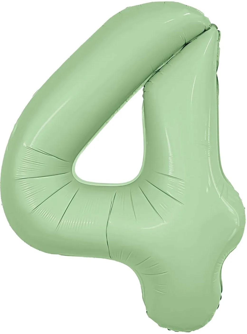 Р 40"/102см Цифра "4" Slim, Олива, / 1 шт / (Россия)