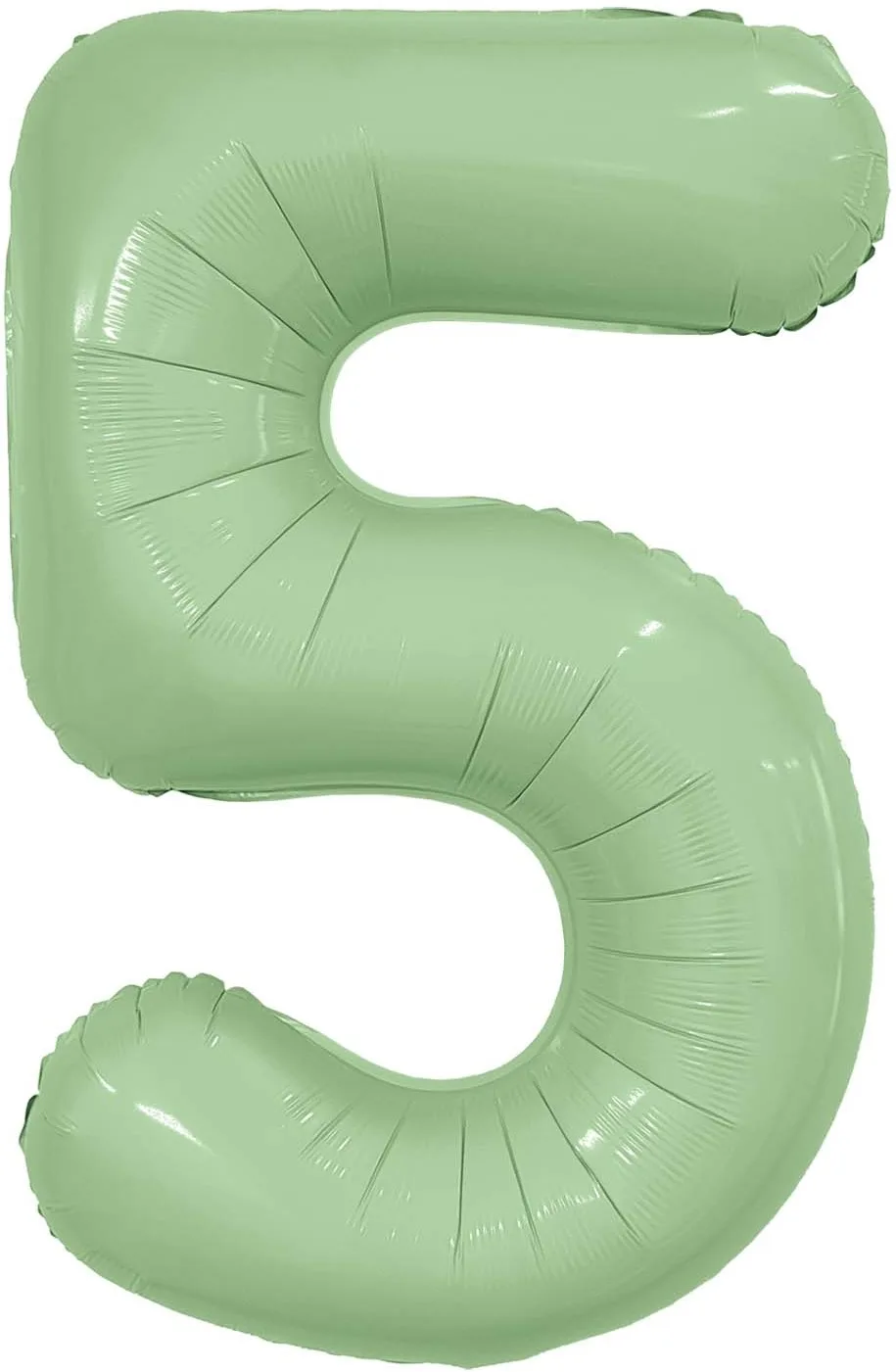 Р 40"/102см Цифра "5" Slim, Олива, / 1 шт / (Россия)