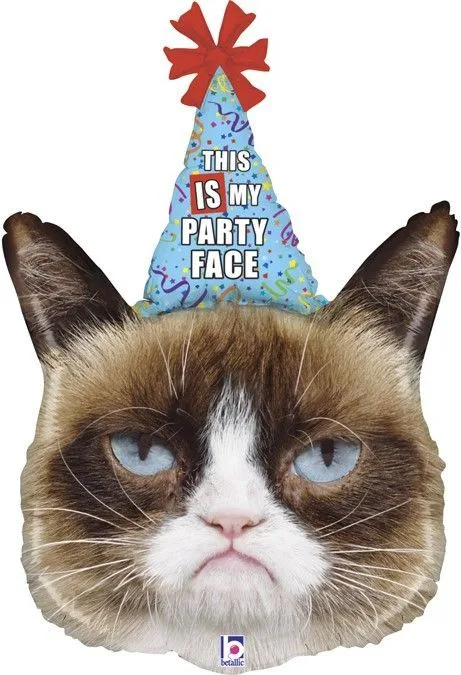 G 36" Сердитая кошка в колпаке, 1 шт. (Италия)