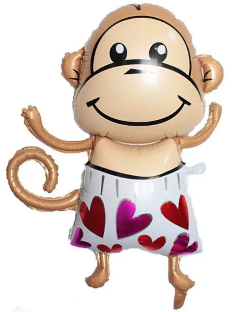 47"/119см Обезьянка влюбленная, 1 шт./Китай