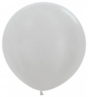 S 24" Серебро, Перламутр/1 шт./(Колумбия)