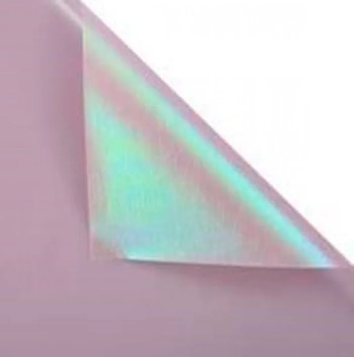 Пленка матовая двухсторонняя с мерцанием Сиреневая 60*60/20 шт.