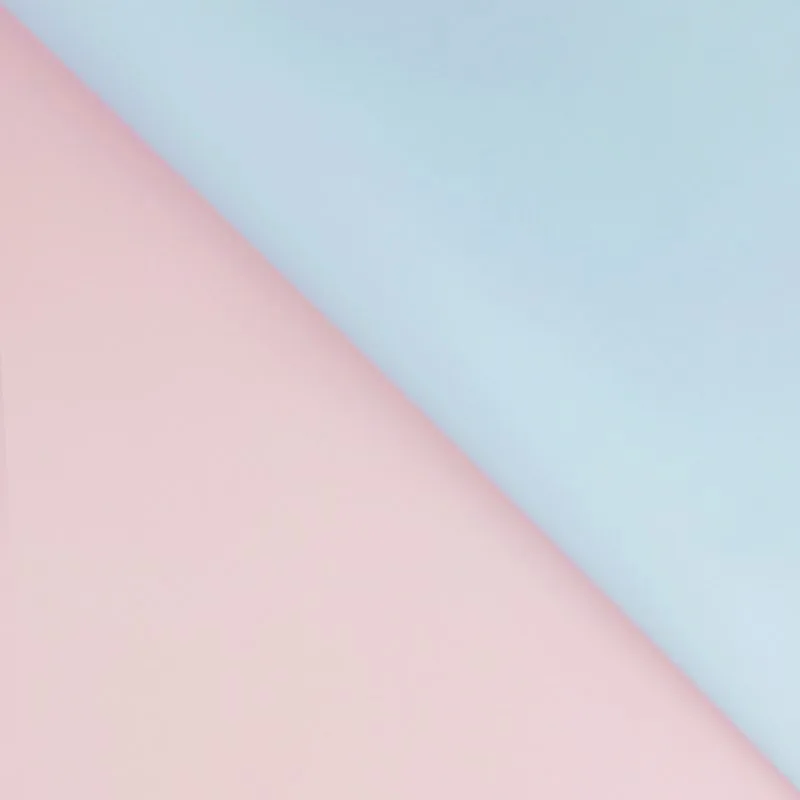 Пленка матовая двухсторонняя Розовая / Голубая 60*60/20 шт.
