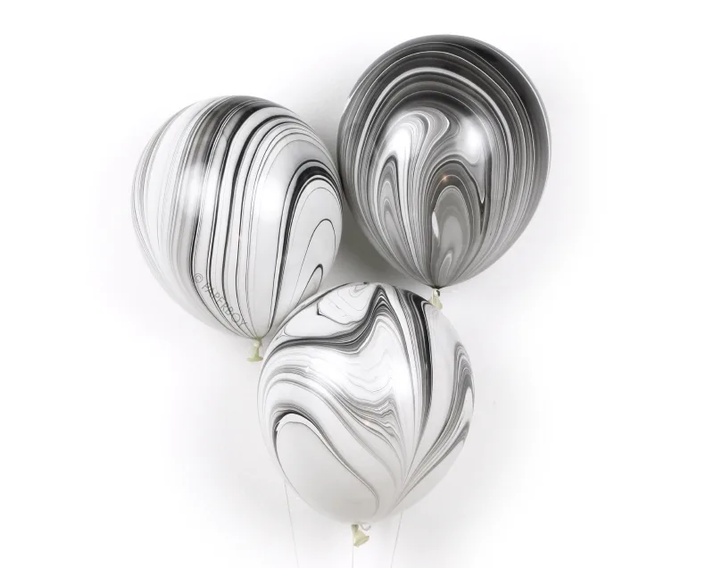 Q 11" Супер Агат Black White /25 шт./(США)