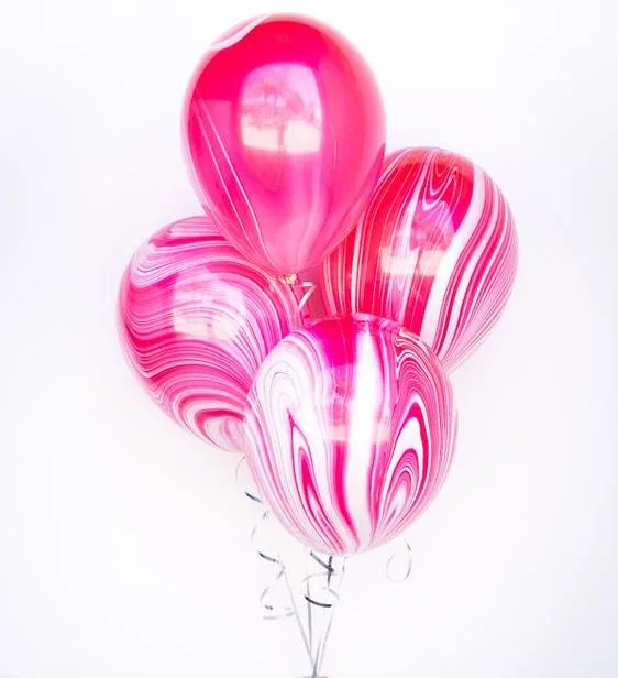 Q 11" Супер Агат Red White /25 шт./(США)