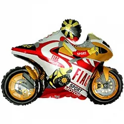 И 29 Мотогонщик (оранжевый) / Motor bike / 1 шт / (Испания)