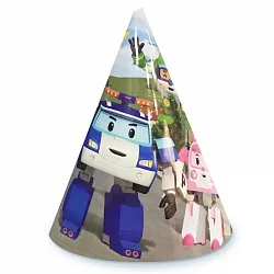 Колпаки Робокар Поли / 6 шт.