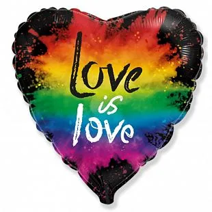 И 18 Сердце Красочная любовь/ 1 шт / (Испания)