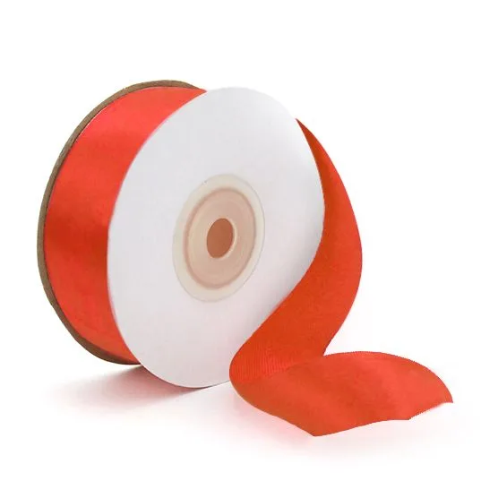 Лента Атлас Красный1 / 50 мм * 22,85 м (Китай)