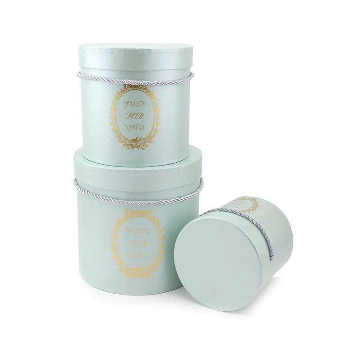 Набор подарочных коробок 3 в 1 "Только для тебя" Нежно-голубой