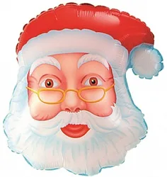 F 19"/48 см Голова Деда Мороза / 1 шт./ (Китай)