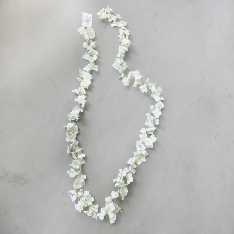 Цветочная гирлянда, Белая 2 м. / 1 шт.