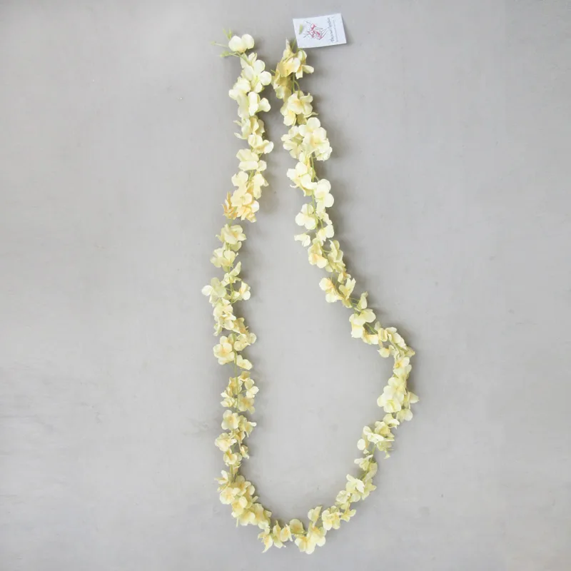 Цветочная гирлянда, Желтая 2 м. / 1 шт.