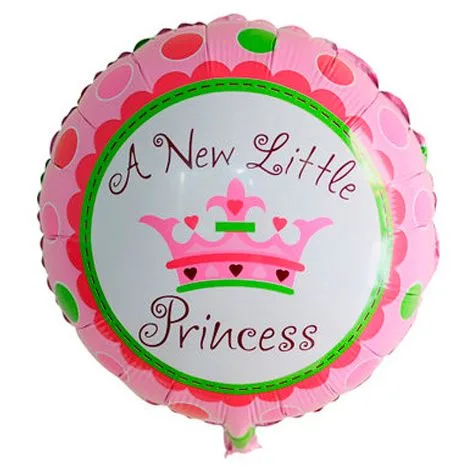 К 18" Круг Корона "Маленькая принцесса"/1 шт./(Китай)