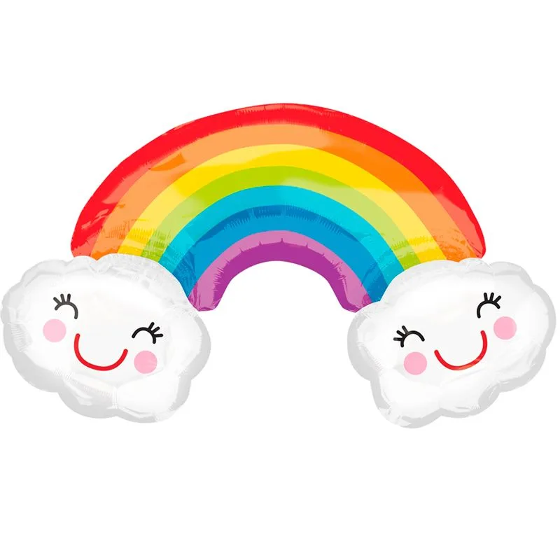 А 37" Радуга с облаками в упаковке/1 шт./(США)