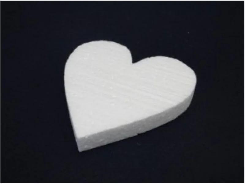 Пенопласт "Сердце плоское" 50см.