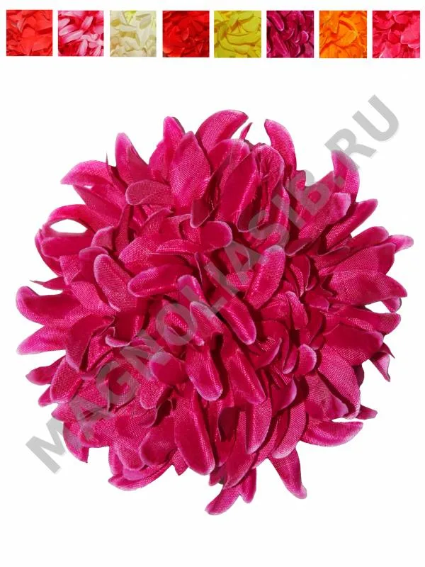 Бутон "Хризантема" цвет в ассортименте 12 см.