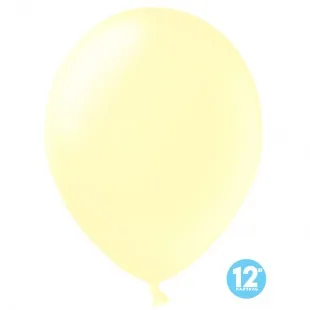 К 12"/30см Макарунс, Неополитанский желтый, Пастель, 100 шт. (Китай)