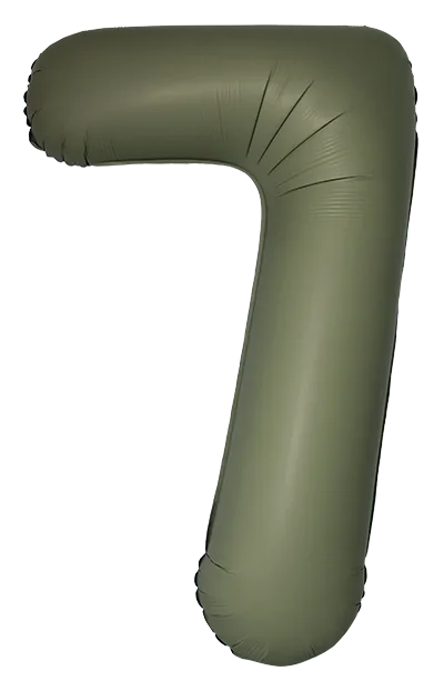 И 34"/86см Цифра, 7 Slim, Оливковый, Матовый, 1 шт. в уп. (Испания)