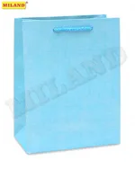 Dream cards Пакет подарочный с матовой ламинацией 26.4х32.7х13.6 (L) Классика (бирюзовый). 210 г