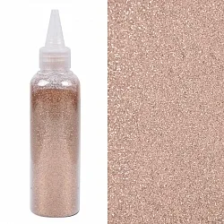 Глиттер Розовое золото, 80 гр., в банке (Китай)