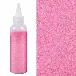 Глиттер Розовый, 80 гр., в банке (Китай)