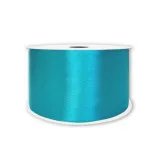 Лента Атлас Бирюзовый / 5 см * 22,85 м (Китай)