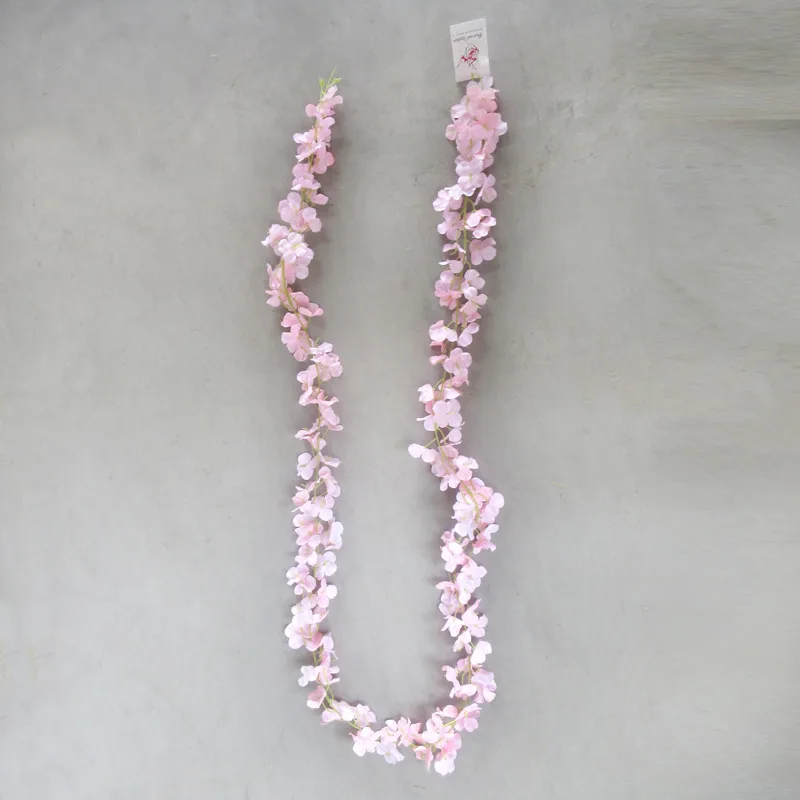 Цветочная гирлянда, Розовая 2 м. / 1 шт.