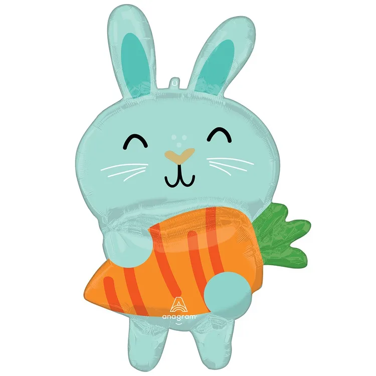 А 34" Зайка с морковкой 1 шт. в упаковке