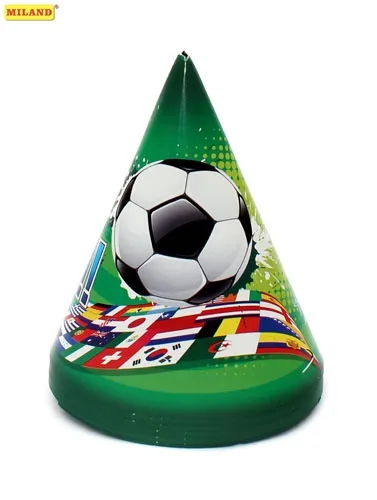 Колпак 16см. (6 шт. с хэдером) Футбол