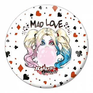 Тарелки "Харли Квин" Комиксы / 23 см./набор 6 шт./(Россия)