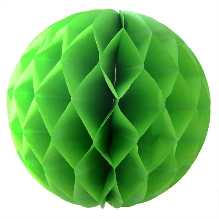 Шар-соты Зеленый 20 см