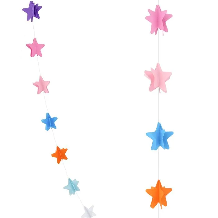 Гирлянда 1,6м. "Звездный Микс" Ассорти/1 шт./(Китай)