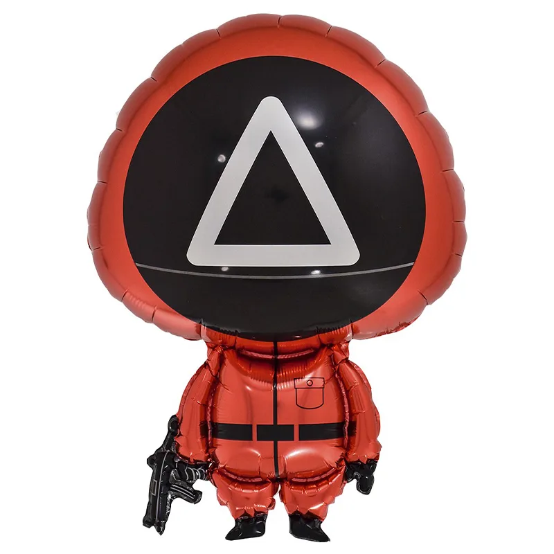 F 31"/79 см Кальмаргейм, Игра в креветку, Треугольник, Красный, 1 шт. / (Китай)