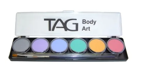 Палетка пастельные цвета 6 * 10 гр.