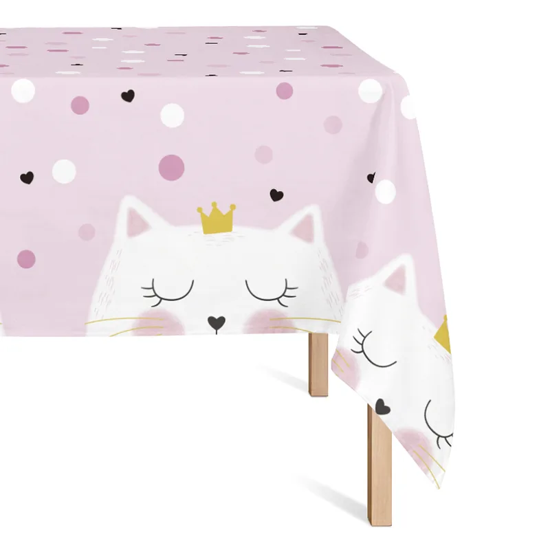 Скатерть "Кошка Мэри" 180*130 см/1 шт./